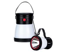 Status LED Camping Lantern, Grey Strap - Perfect for Camping, Outdoor Adventures & Emergencies, Powered by 3 x AA Batteries (Not Included) (S3WLEDMCL1BX6)