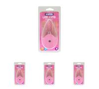 Status LED Dusk to Dawn Automatic Night Light | UK Plug Light Pink | SLEDNLBP1PK3 (Pack of 4)
