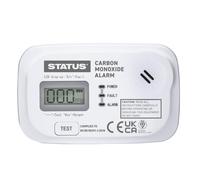 STATUS Monoxide Alarm, Home Carbon Monoxide Detector including Batteries, SDCMA2XAA1PB4