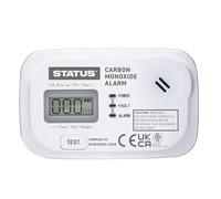 STATUS Monoxide Alarm, Home Carbon Monoxide Detector including Batteries, SDCMA2XAA1PB4