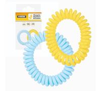 Status Mosquito Repellent Bracelets 2 Pcs, Deet Free, Adjustable Leather Band, Insect Repellent Bracelet, 300+ Hours Mosquito Repellent Protection Suitable for All Ages (SMOSQBAND2PK10)