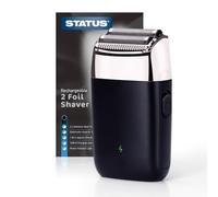 Status Nantes Rechargeable 2 Foil Shaver for Men, Black