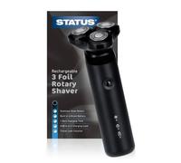 Status Electric Shaver Rechargeable Men 3 Head Rotary Stainless Steel Waterproof