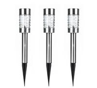 Status Nundle Outdoor Garden Solar Light / 3 Pack of 6 Centimeter LED Bollard...