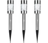Status Nundle Outdoor Garden Solar Light / 3 Pack of 6 Centimeter LED Bollard T
