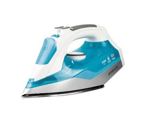 STATUS Ontario Iron | Clothes Steam Iron | 2200W | White/Aqua | ONTARIOIRON1PKB4