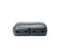 STATUS Outdoor Weatherproof Power Box, IP64 Protective Case with 6 Cable Ports & Locking Hinge, Fits 4-Way Extension Lead for Garden DIY Camping,