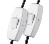 STATUS Plug Through Switch, 5A, White Plastic