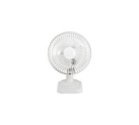 Status Portable 6-Inch Desk Fan, White