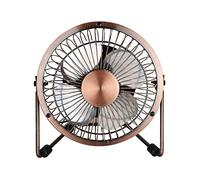 Status Portable USB Powered 4" Desk Mini Fan (Brass)