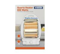 Status Quartz Heater 800w 2 Heat Settings White [EEK: A+++]