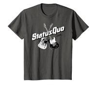 Status Quo - 1968 Guitars On Asphalt T-Shirt, Youth, Asphalt Grey, 4T