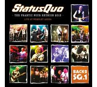 STATUS QUO - BACK2SQ1-LIVE AT WEMBLEY THE FRANTIC FOUR REUNION 2013 CD NEW
