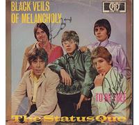 STATUS QUO - black veils of melancholy / to be free 45 rpm single