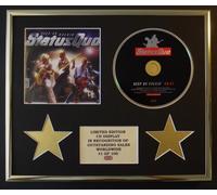 STATUS QUO/CD DISPLAY/LIMITED EDITION/COA/KEEP ON ROCKIN'