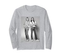 Status Quo Francis Rossi & Rick Parfitt by Allan Ballard Long Sleeve T-Shirt