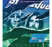 Status Quo - Live In Glasgow 27th October 1976 Night 1 - Limited 140-Gram 'Ticket Stub Mint Green & Blue' Colored Vinyl [Vinyl LP] [VINYL]