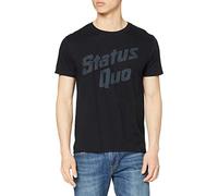 Status Quo Men's Vintage Retail T Shirt, Black, L UK