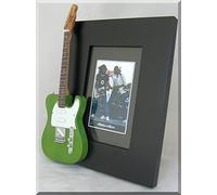 STATUS QUO Miniature Guitar Photo Frame Telecaster Green