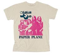 Status Quo Paper Plane Official Tee T-Shirt Mens Unisex