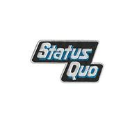 Status Quo Patch Badge Embroidered Iron on Applique Souvenir Accessory
