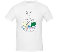 Status Quo Pictures 40 Years Sport T Shirt for Men Crew Neck Black Size S