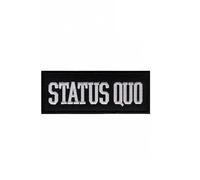 Status Quo Quo_1 Patch Badge Embroidered Iron on Applique Patch Accessory