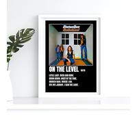Status Quo Rock Band Tracklist Black Lyrics Quotes Tour Retro Album Music A4 Wall Art Print - Unframed Poster Concert Festival Glossy Artwork Unique Home Décor Gift Bedroom Mancave (A4)