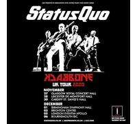Status Quo UK Tour 2020 A3 A4 Print Poster Wall Art Home Decor Album Gift Present Photo Living Room Dining Room Bedroom Concert Live Tour Unframed Show (A3)