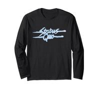 Status Quo Vintage Logo Long Sleeve T-Shirt, Adult Unisex, Black, Medium