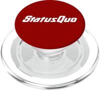 Status Quo - White Block Logo PopSockets PopGrip for MagSafe