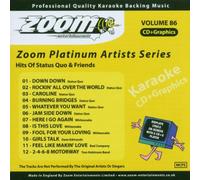 Status Quo - Zoom Karaoke CD+G - Platinum Artists 86: Status Quo & Friends