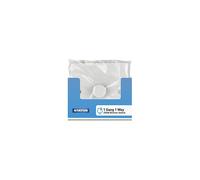 STATUS Single Dimmer Light Switch, 250W White Plastic 1 Gang 1 Way Dimmer Light Switch, S250WDS5