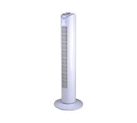 Status 32" Tower Fan Oscillating Timer Cooling 3 Speed White