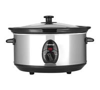 STATUS San Antonio Oval Slow Cooker | 3.5L Slow Cooker Large | 200W Stainless Steel |SANDIEGO1PKB4