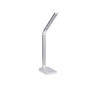 Status Santander Desk Lamp | White 4 watt LED Table Lamp | Wireless Phone Charger | Reading Light | Office Lamp | Study Light | SLED4WDLWWH1PKB6