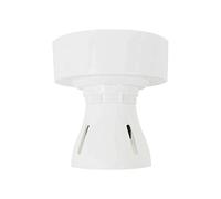 Status SCRBHB3 Ceiling Rose Battern Lamp Holder, White