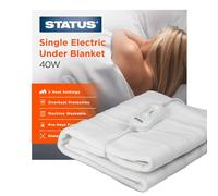 STATUS SEB-40W1PKB Electric Underblanket - Single