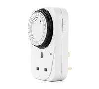 24 Hour Plug In Timer Switch - White