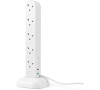Status Tower Multi Plug Extension 10 Socket Extension Cable 2m Extension Lead 1