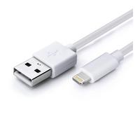 Status USB A to 8 Pin Charge Cable, 1M, 5W Charging, High Speed Data Sync, White, Durable, Pack of 1 (AT8P1MPVCWL10)