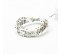Status Villach Wire Lights | Pack of 6 x 40 Micro LED Warm White Light Chain | 2.5 Meter Cable Length (0.5m to First Light) | Indoor Party Lights Battery Operated | VILLACH40BWW6