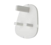 Status Wall Socket Covers - White, Each