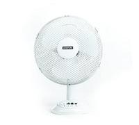 Status Wx00405 Portable 12-Inch Oscillating Desk Fan White