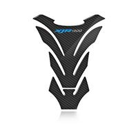 STATUZ 3D Carbon Fiber Motorcycle Stickers For Yamaha XJR 1300 XJR1300 Fuel Tank Pad Cover Protector Decal Decorate (Color : 6)