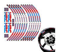 STATUZ Motorcycle Wheel Decals Reflective Stickers Rim Stripes 17inch For Honda Racing HRC CBR250RR CBR400RR CBR600RR CBR1000RR Decorate