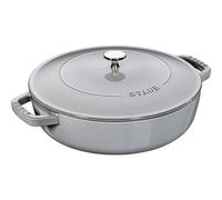 STAUB 1004752 Cast Iron Chistera, Graphite-Grey, 28 cm