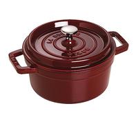 STAUB 1102287 Cocotte Round 22cm Grenadine red