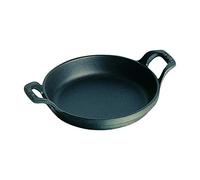 STAUB 1301123 Cast Iron Round Mini Dish, Black, 12 cm