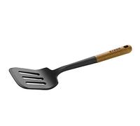 STAUB 40503-102 Acacia Wood Spatula 31 cm Black, Silicone